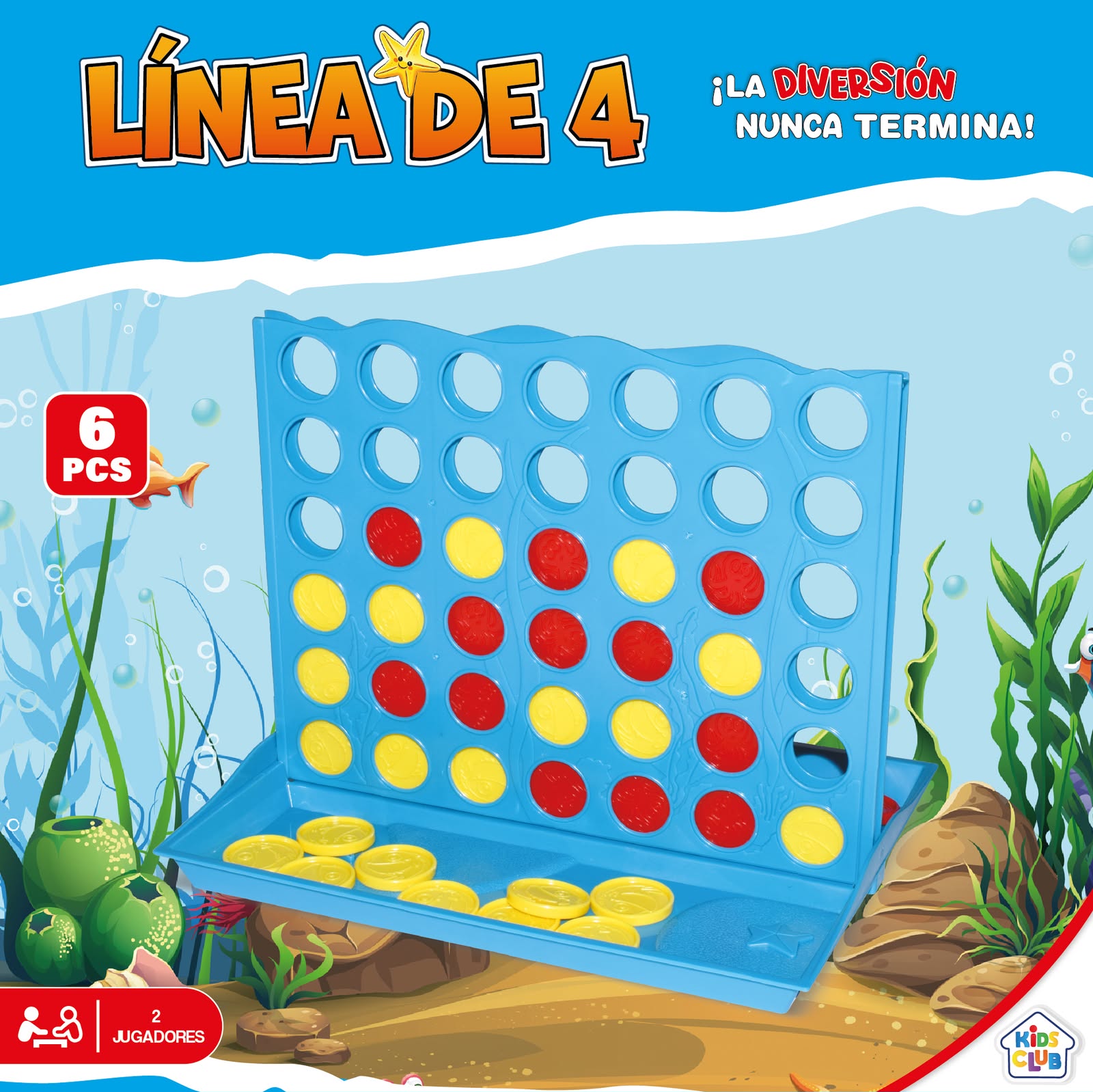 JUEGO 4 EN LINEA 27X27X5