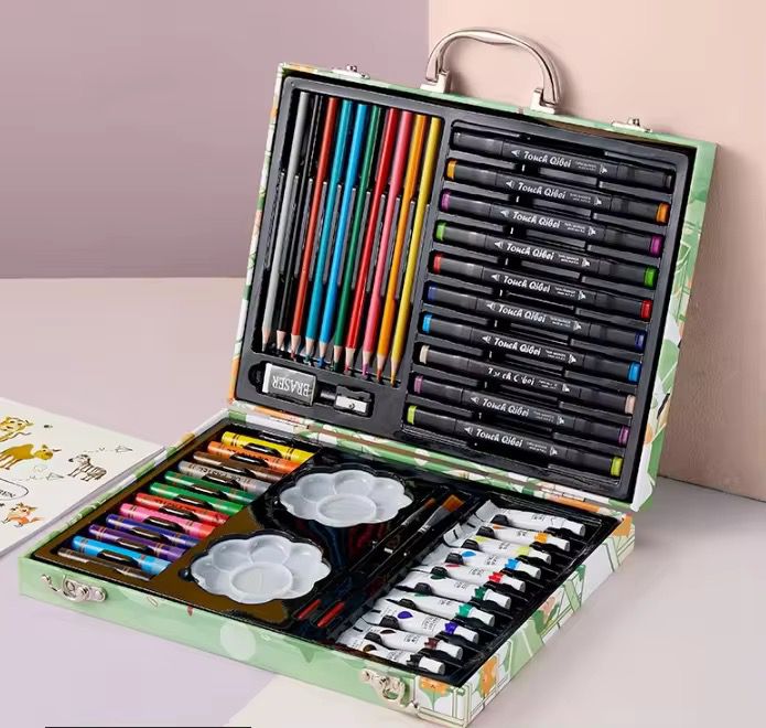 VALIJA INFANTIL SET DE ARTE DE 50 PCS 24030