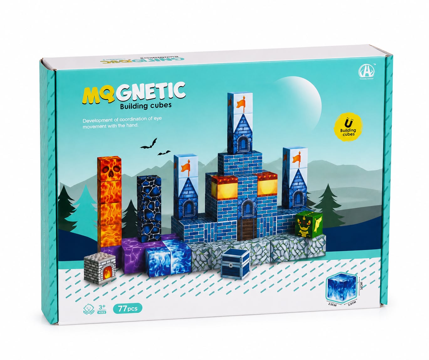 BLOQUES MAGNETICO 77 PCS JY-26-076