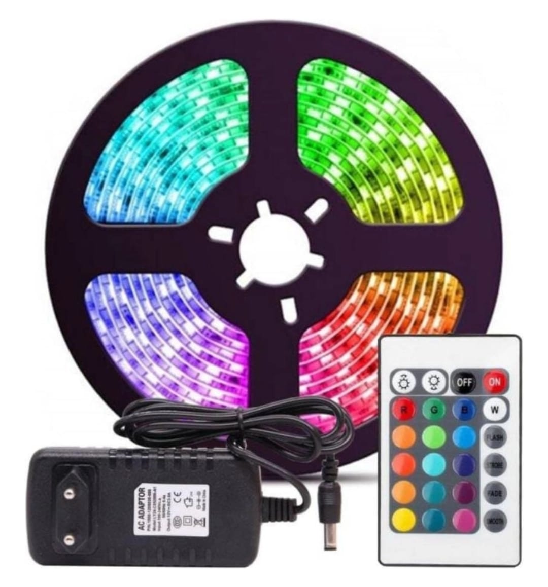 TIRA LED 5050 RGB CON CONTROL REMOTO